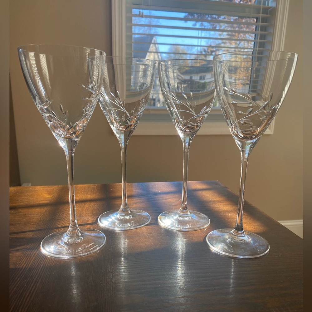 Vera Wang Wedgewood Crystal glasses